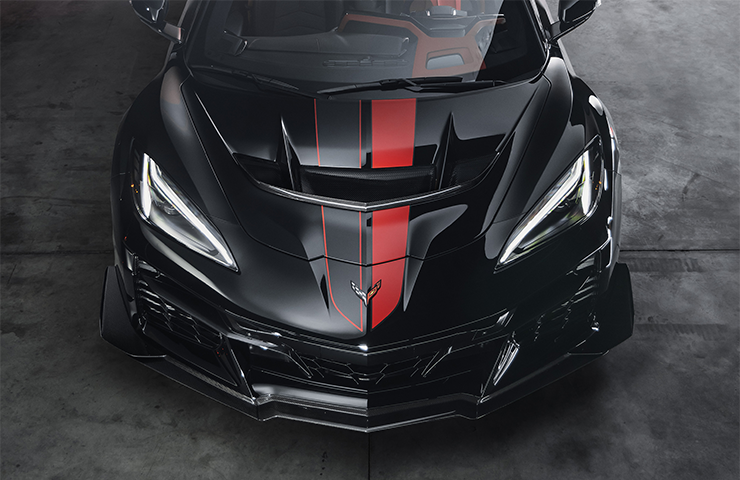 Centro de acción TAC para Corvette ZR1X 2026