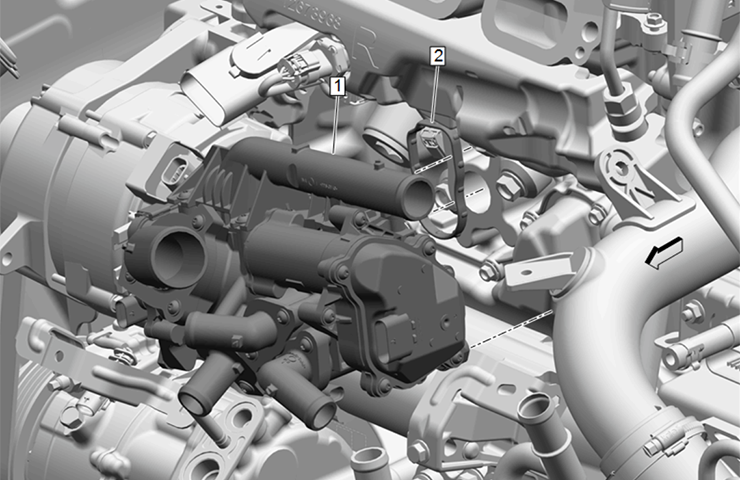 Falla de válvula de control de refrigerante del motor 1.3L
